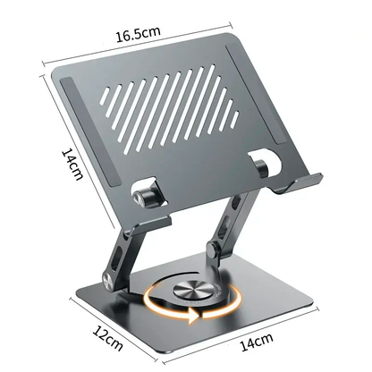 Soporte Giratorio 360° Premium para Laptop y Tablet