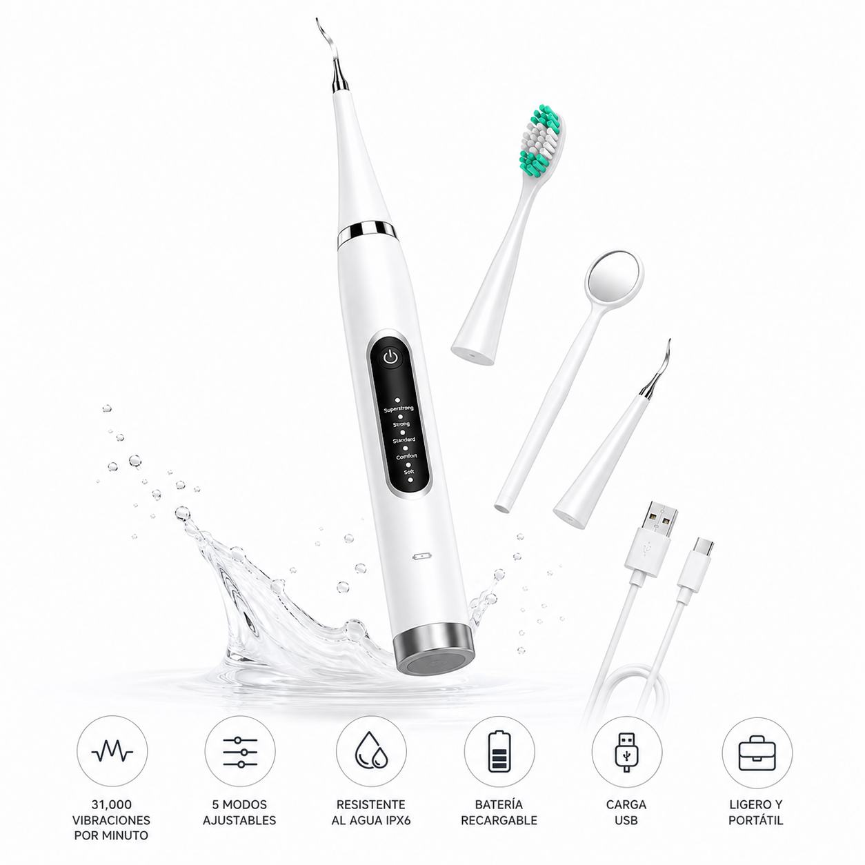 DentalClean Pro™ | Removedor Inteligente de Sarro Dental