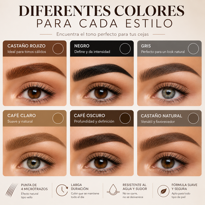 TINT MY 4-TIP BROW — Lápiz Delineador de Cejas 4 Puntas