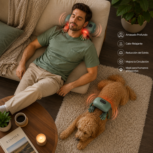 NECKREST™ Masajeador Cervical con Calor y Amasado Profundo