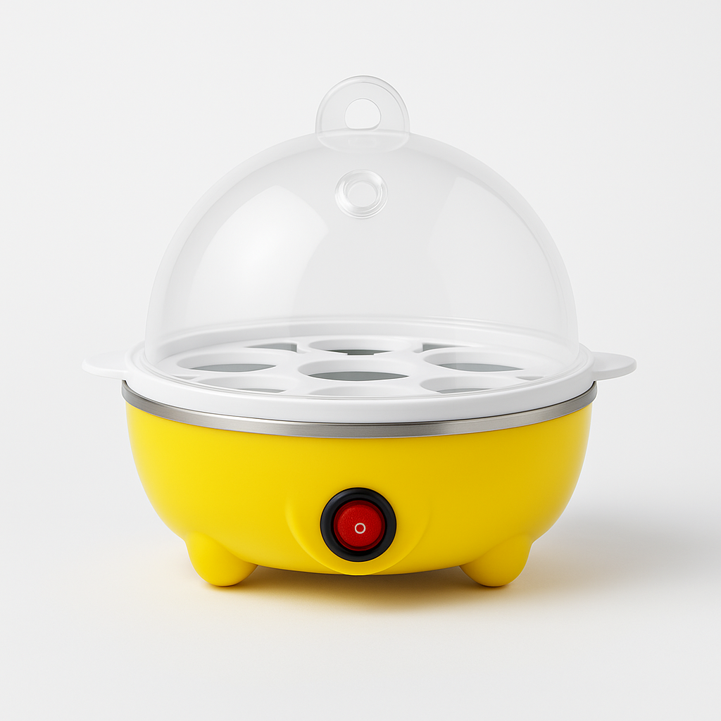 EggMaster Pro amarillo - vista frontal catálogo
